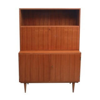 Secretary Combination in Walnut, 1965 For Sale