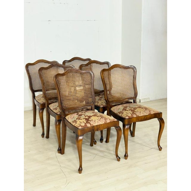 Vintage Chippendale Chairs, Set of 6 For Sale - Image 5 of 13