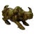 Natural Green Mix Stone Ox Cow Fengshui Artistic Decorative Figure For Sale