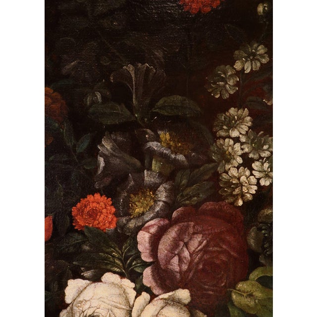 Follower of Abraham Brueghel, Still Life, 1700, Oil on Canvas For Sale - Image 12 of 14