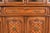 Thomasville French Regency Louis XVI Carved Walnut Lighted Breakfront Bookcase Cabinet For Sale - Image 13 of 17