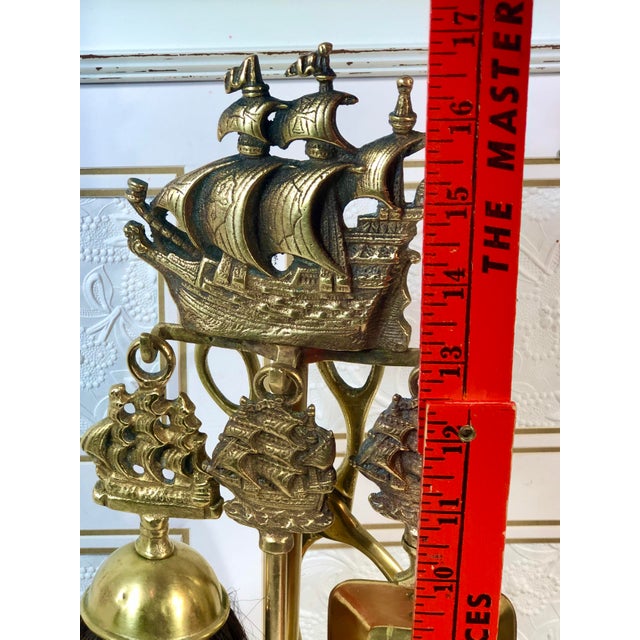 1900s Antique Nautical Fireplace Tool Set Chairish