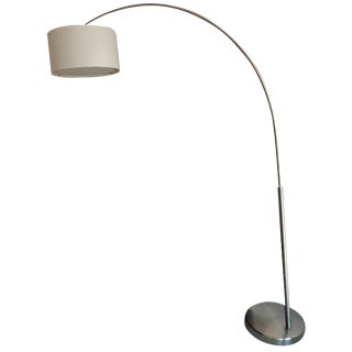 CB2 Big Dipper Brushed Nickel Floor Lamp For Sale