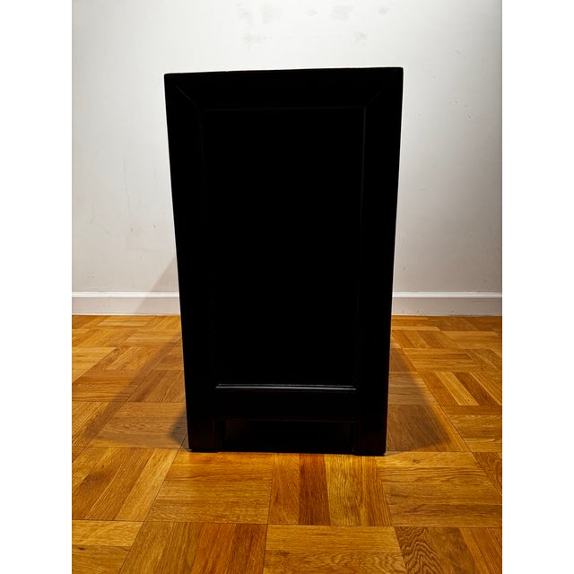 Ethan Allen Ming Small Media Cabinet in Aged Ember Black, 2017 For Sale - Image 16 of 18