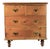 19th Century English Victorian Pine Chest of Drawers With Turned Bun Feet For Sale