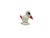 Art Deco Figurative Salt Holder from Chodzież Pottery, Poland, 1930s, in Very Good conditions. Designed 1920 to 1949 This...