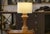 Vintage Oak Table Lamp, 1950s For Sale - Image 6 of 9