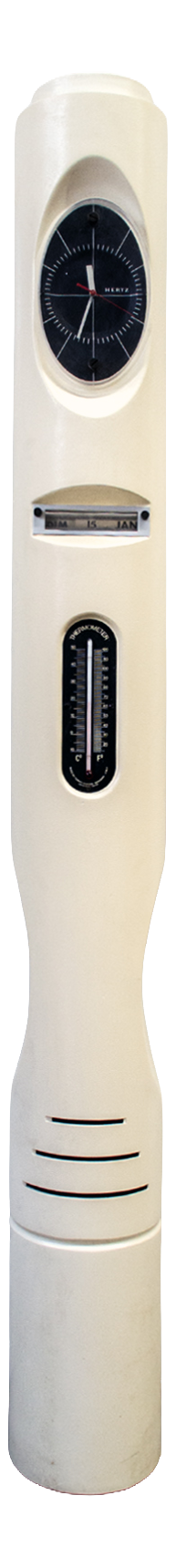 Column Clock, Calendar and Thermometer from Turati, 1970s
