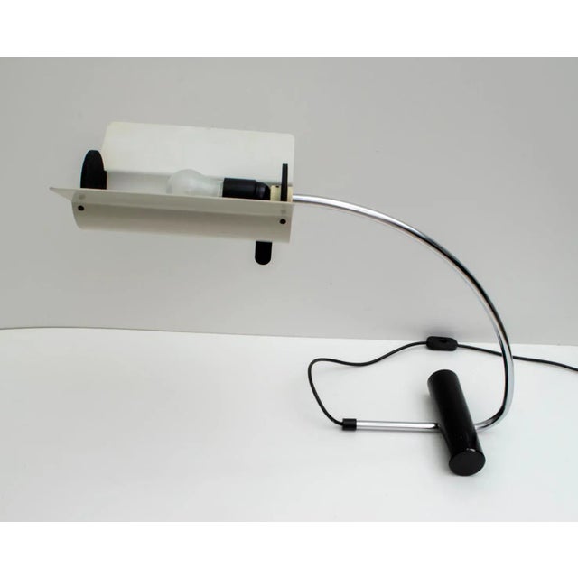 Metal Mid-Century Italian Table Lamp, 1960s For Sale - Image 7 of 11