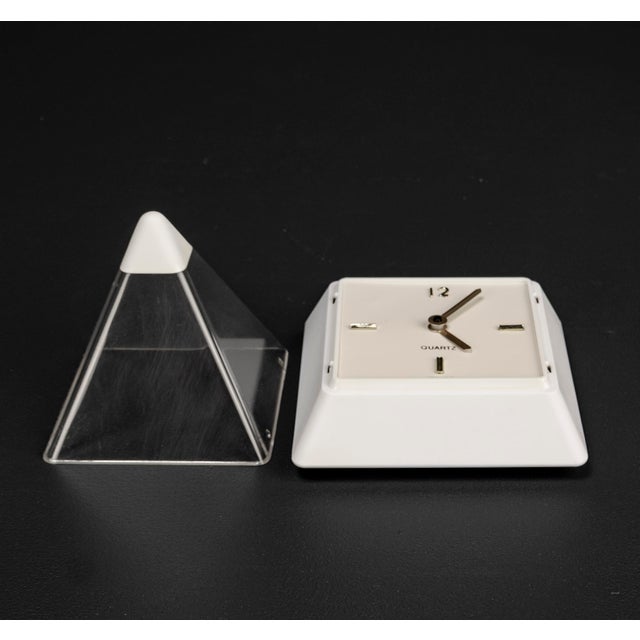 Pyramid Clock by Hidekatsu Nomizu for Tochigi Tokei, 1989 For Sale - Image 13 of 17