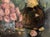 Late 19th Century Still Life of Yellow Roses Oil Painting on Canvas, English For Sale - Image 4 of 8
