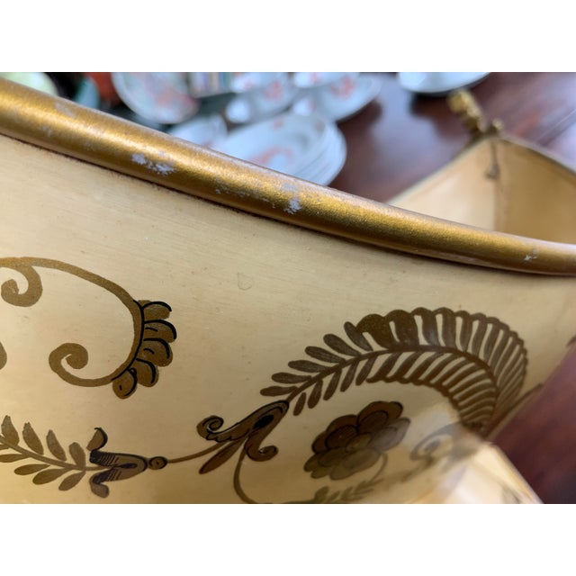 Late 20th Century French Tole Compote For Sale - Image 11 of 11