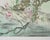 20th C. Chinese Export Pair of Peacocks and Flowers Painting For Sale - Image 12 of 18