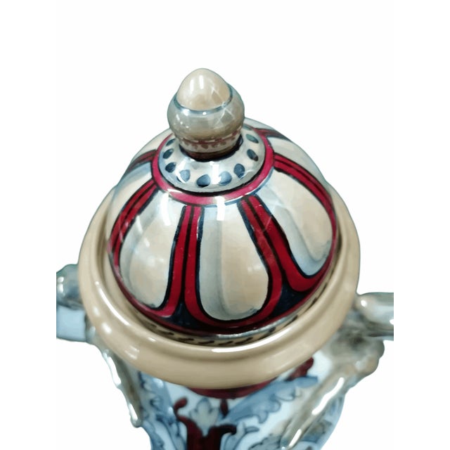 Potiches by Gualdo Tadino, Set of 2 For Sale - Image 5 of 9