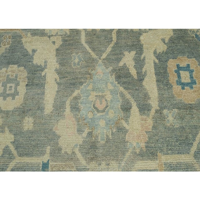 Turkish Oushak Rug 10' x 14'3" #18656 For Sale In Houston - Image 6 of 8