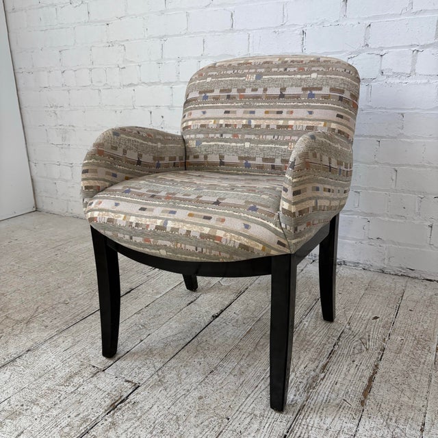 Milo Baughman Set of 4 Milo Baughman Arm Dining Chairs For Sale - Image 4 of 12