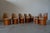 Pine Dining Chairs in Boucle Upholstery, Germany, 1970s, Set of 7 For Sale - Image 4 of 18
