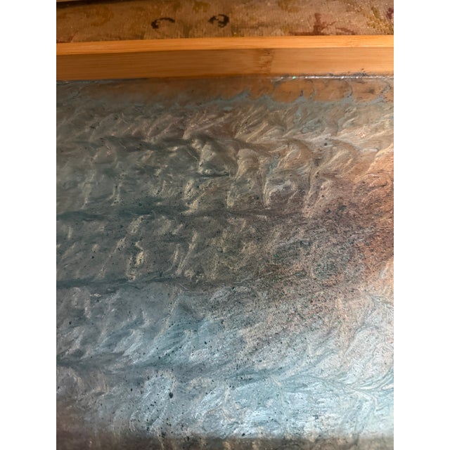 A lovely summer style tray perfect for serving cocktails on the terrace The tray portion is made of bamboo and...