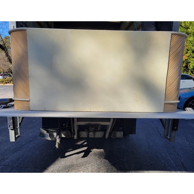 Casa Bique Neoclassical Credenza With Marble Top, C. 1988–91 For Sale - Image 17 of 17