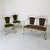 2-Seater Sofa in Wrought Iron and Brown Velvet Seat, 1950s Casa E Giardino Production, It Is Possible to Purchase the Set...