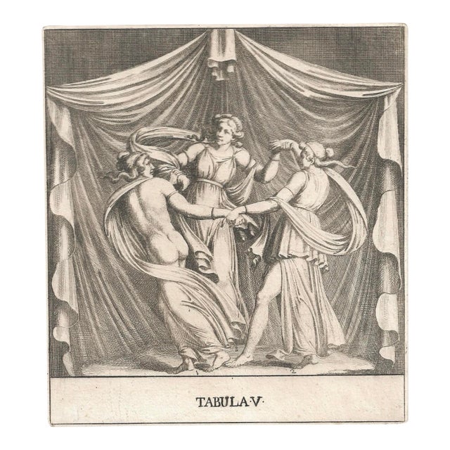18th Century Neoclassical Engraving For Sale