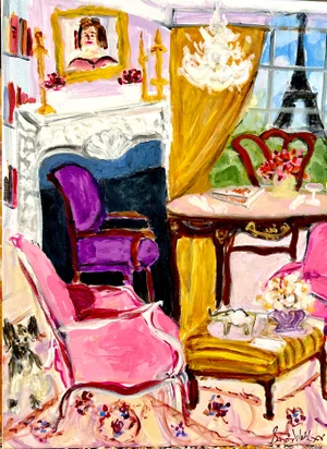 Pied E Terre', an Original Painting