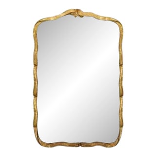 Friedman Brothers Bandeau Mirror in Classic Gold For Sale