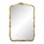 Friedman Brothers Bandeau Mirror in Classic Gold For Sale