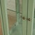 Small Display Cabinet in Pastel Green with Mirrored Back Panel For Sale - Image 4 of 16