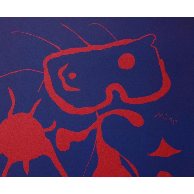 Joan Miro, Homme au soleil rouge, Etching For Sale - Image 3 of 4