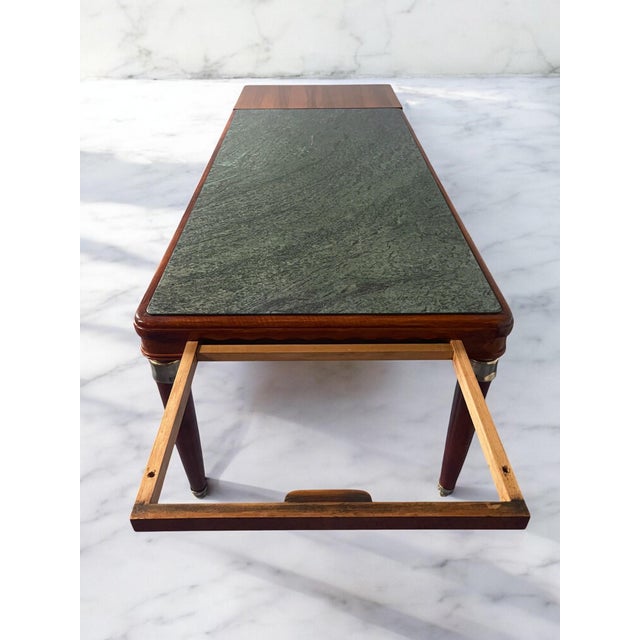 1950s Mid-Century Italian Extendable Dining Table attributed to Paolo Buffa, 1950s For Sale - Image 5 of 18