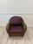 Mid-Century Modern French Vintage Wicker Armchair With Ottoman by Chez Pluie For Sale - Image 3 of 12