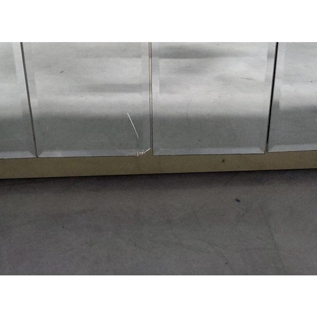 1980s Ello Postmodern Mirrored Dining Sideboard/Buffet For Sale - Image 15 of 16