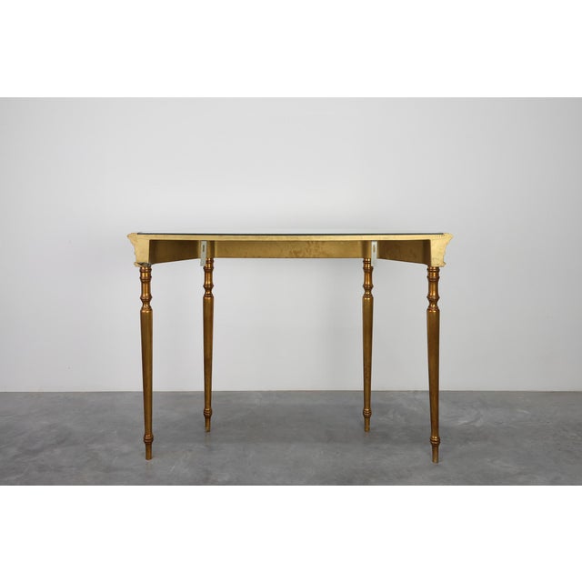 Hollywood Regency Console Table from Deknudt, Belgium, 1980s For Sale - Image 12 of 13