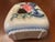 This is an adorable mid-century modern vase or planter by Royal Copley. The vase features a blue bird in flight and an...