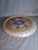 Late 20th Century Vintage A. Barton Creation 24k Gold & Cobalt Blue Glass Seder Plate - 13.25" For Sale - Image 5 of 16