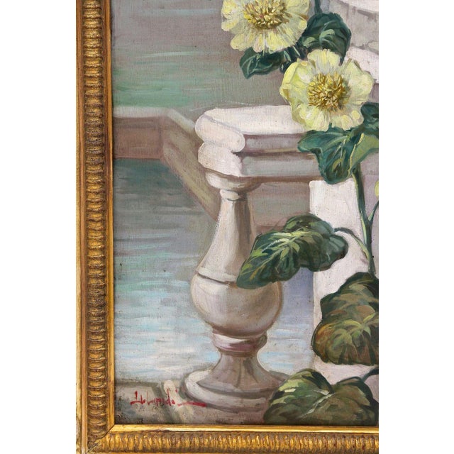 Vittorio Landi, Floral Still Lifes, Oil Paintings, 1990, Framed, Set of 2 For Sale - Image 17 of 18