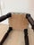 Mid 20th Century Mid 20th Century English Vintage Turned Leg Upholstered Stool For Sale - Image 5 of 7