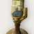 Stone 1970s The Italian Crystal & Marble Lamp For Sale - Image 7 of 13