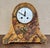 Metal Art Deco Clock with Marble Trim, 1890s, Set of 3 For Sale - Image 7 of 18