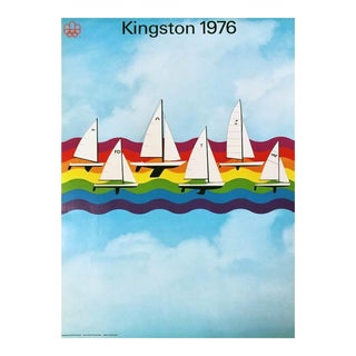1976 Montreal Olympic Games Kingston Poster For Sale