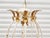 Large Neoclassical Style Giltwood & Metal Cha For Sale In New York - Image 6 of 12