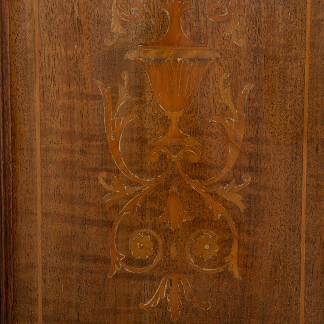 Wood 19th Century Edwardian Secretary Desk For Sale - Image 7 of 15
