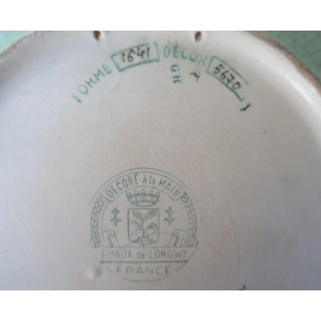 Enamel Plate from Longwy, France, 1920s For Sale - Image 4 of 7