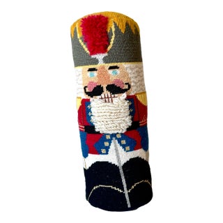 Nutcracker Needlepoint Pillow For Sale