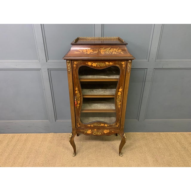 Inlaid Mahogany Cabinet, 1900 For Sale - Image 17 of 18