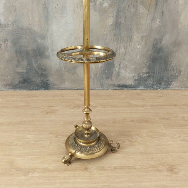 Large Vintage Messing Coat Rack, 1960s, in Flawless conditions. Designed 1960 to 1969