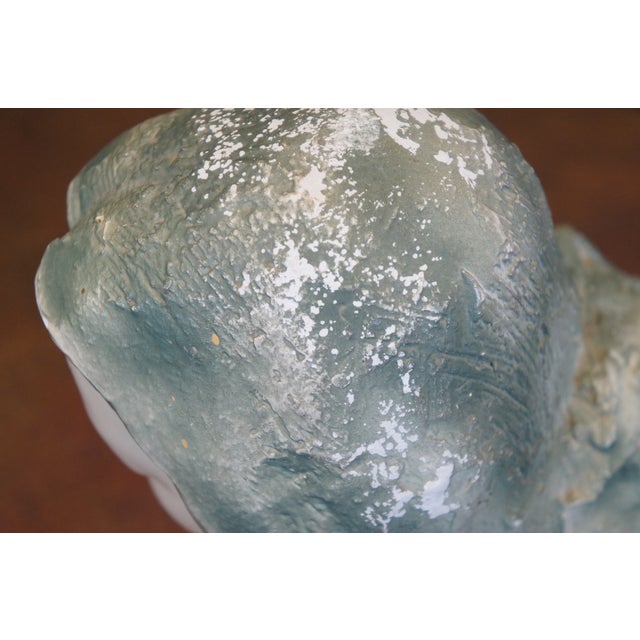 Early 20th Century Vincent Glinsky Mid Century Face of Love Madonna Bust Sculpture Statue For Sale - Image 10 of 10