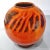 Orange Elly & Wilhelm Kuch Studio Pottery Orb Vase For Sale - Image 12 of 12