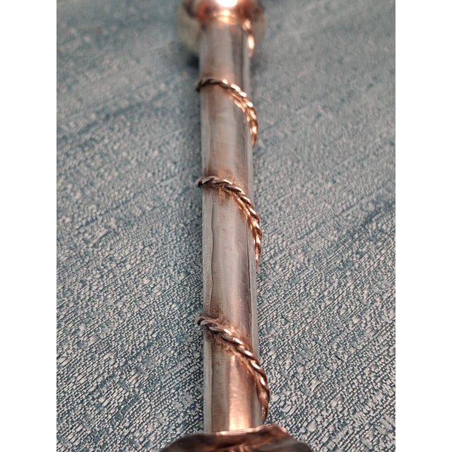 Curator's Note: This rare "ritual dual" piece is a masterclass in 19th-century silversmithing. Designed for communal use,...